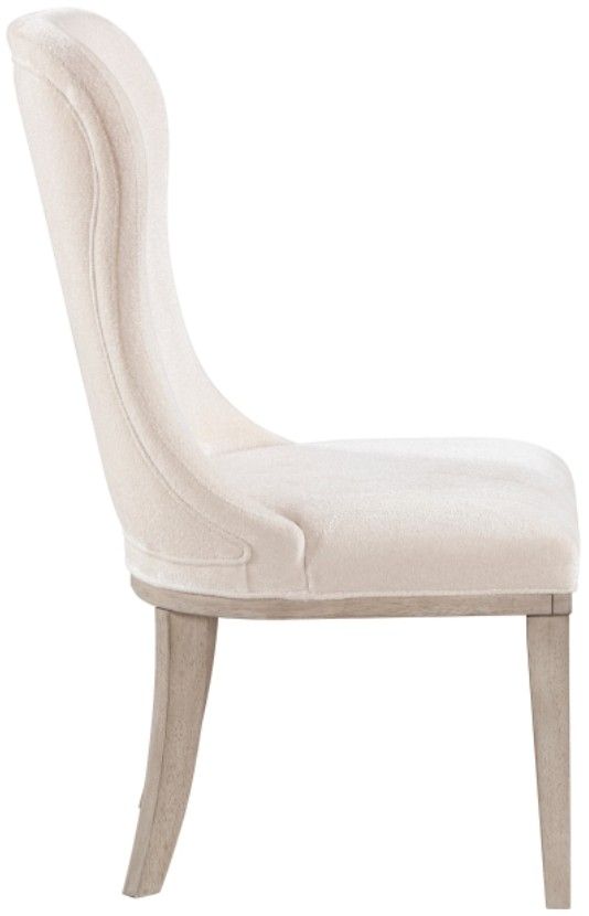 Homelegance® Lofton Ivory/Light Gray Dining Side Chair-3