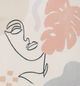Stylecraft Through the Window I Beige/Black/Gray/Light Orange Wall Art-1