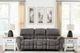 Signature Design by Ashley® Hadrian Pike Galaxy Power Reclining Sofa with Adjustable Headrest -2