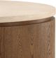 Dovetail Furniture Canyon Brown/Cream Coffee Table-2
