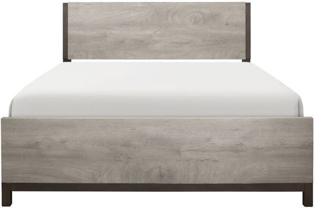 Homelegance® Zephyr Gray Queen Panel Bed-2