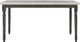 Powell® Willow Smokey White Dining Table with Dark Gray Base-2