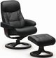 Fjords® Classic Comfort Muldal R Havana Large Recliner-0