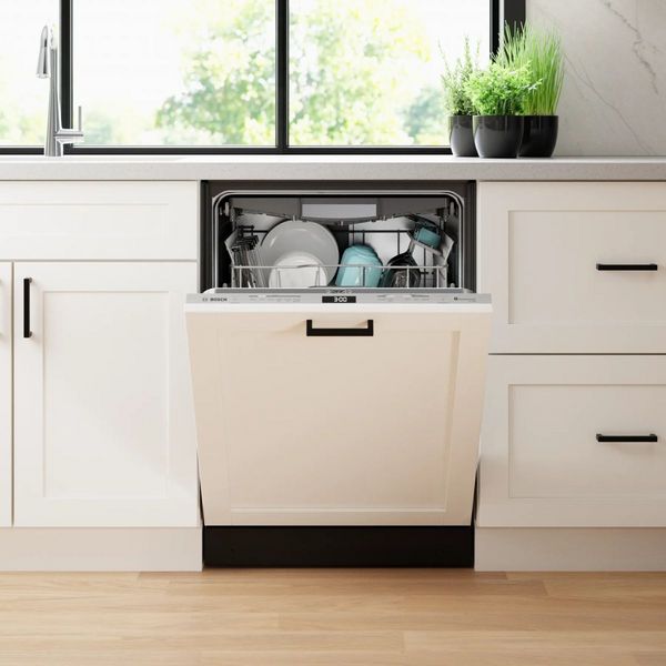 Bosch 800 Series 24" Custom Panel Top Control Built In Dishwasher