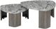 Signature Design by Ashley® Surmour Gray Stacked Cocktail Table with Brown Base-3