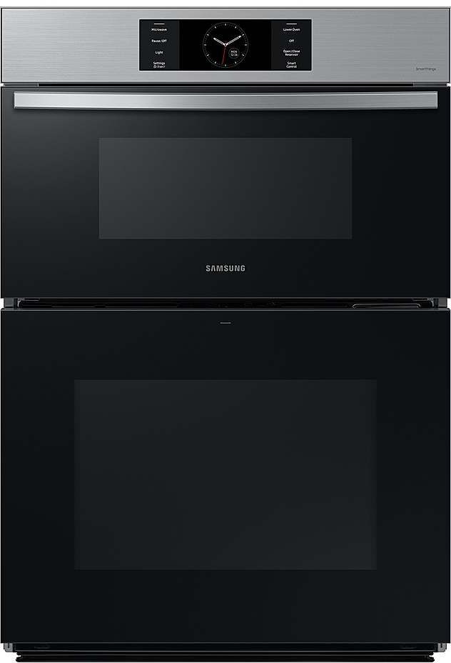 Samsung Bespoke 7 Series 30" Stainless Steel Oven/Micro Combo Electric Wall Oven