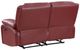 Coaster® Camila Red Manual Reclining Loveseat-3