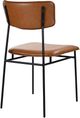Moe's Home Collection Sailor 2-Piece Brown Dining Side Chair Set-2