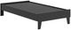 Signature Design by Ashley® Socalle Matte Black Youth Twin Platform Bed-1