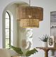 Uttermost® Biswas Antique Brass Light Pendant-1
