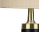 Monarch Specialties Inc. 28"H Black Metal Table Lamp-2