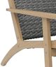 New Classic® Home Furnishings Radius Gray Acacia/Wicker Outdoor Patio Side Chair-5