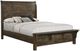 New Classic® Home Furnishings Blue Ridge Rustic Gray California King Panel Bed-0