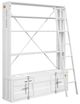 ACME Furniture Cargo White Bookshelf with Ladder-0