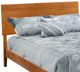 Archbold Furniture 2 West Honey Queen Panel Bed-1