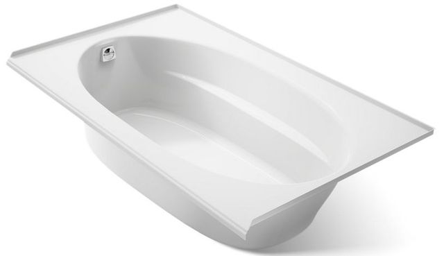 KOHLER® Windward® White 72" x 42" Alcove Bath - Left Drain-0