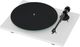 Pro-Ject T1 EVO BT Satin White Turntable with OM10 Cartridge-0