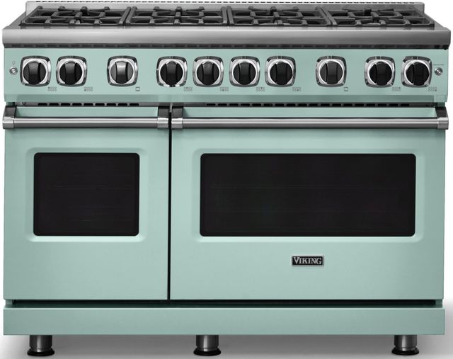Viking® 7 Series 48'' Splash Pro Style Natural Gas Range-2