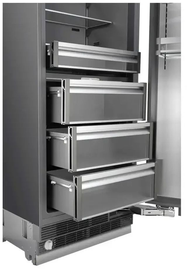Ilve® 36” 20.1 Cu. Ft. Panel Ready Built In Column Refrigerator-2