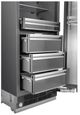 Ilve® 36” 20.1 Cu. Ft. Panel Ready Built In Column Refrigerator-2