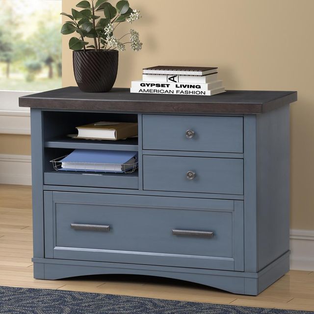 Parker House® Americana Modern Denim Functional File with Power Center-1