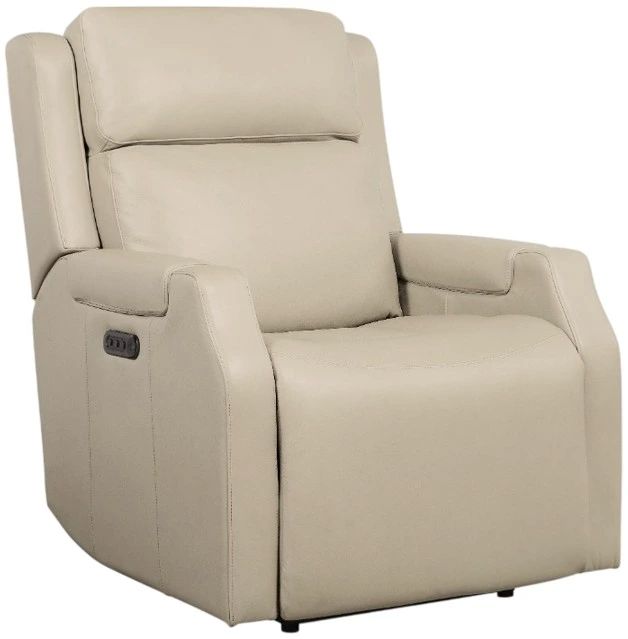 Hooker® Furniture MS Nelson Salvo Beige Power Recliner with Power Headrest and Lumbar-0
