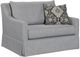 Bernards Citrus Heights Gray Pioneer Chair and a Half-0