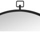 Renwil® Rayden Matte Black Mirror-2