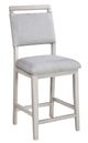Crown Mark Blanche Gray/Weathered White Counter Dining Side Chair-0