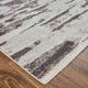Feizy Vancouver Charcoal/Gray 5' x 8' Rug-2