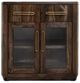 International Furniture Direct Balam Stained Dark Server-3