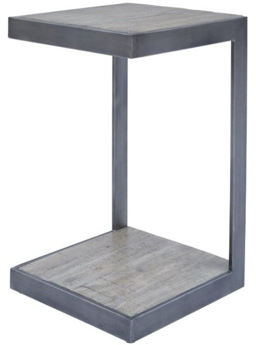 Jofran Inc. Global Archive Stella Antique Gray C-Table-3