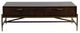 VIG Furniture Modrest Shane Brown Coffee Table-1