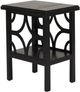 Vintage Furniture Westgate Midnight Black Chairside Table-0