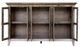 International Furniture Direct Antique Light Brown 73" Console-1