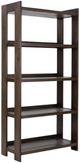 Classic Home Marine Cocoa Brown Bookcase-0