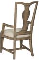Kincaid Furniture Mill House Anvil Brown Copeland Arm Chair-1