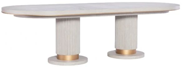 Legacy Classic Miramar Oyster Oval Dining Table-3