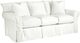 Craftmaster® Customizable Soft Haven Slipcover Sofa-0