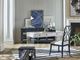 Universal Explore Home™ Getaway Coastal Living Home Hanalei Bay Cerulean Blue/Swiss Coffee Side Chair-3