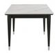 Furniture of America® Maidstone Black/White Dining Table-4
