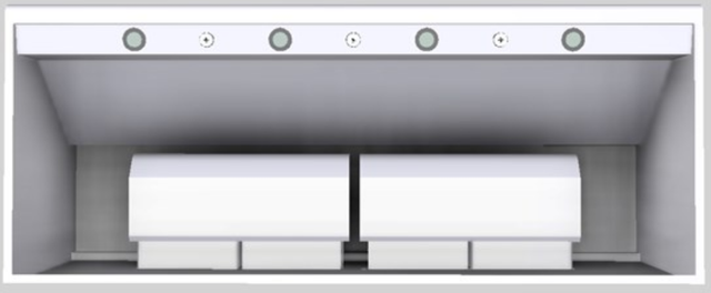 Vent-A-Hood® 60" White Wall Mounted Range Hood-3