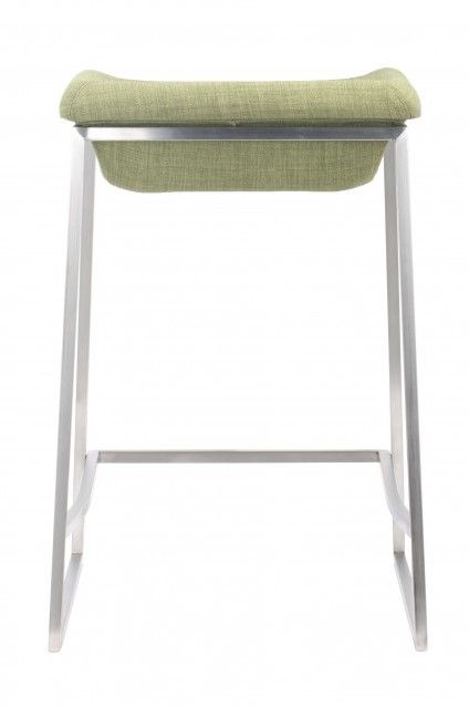 Zuo® Modern Lids Green Counter Stool-1