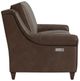 Bassett® Furniture Customizable Magnificent Leather Roll Arm Power Reclining Sofa-2