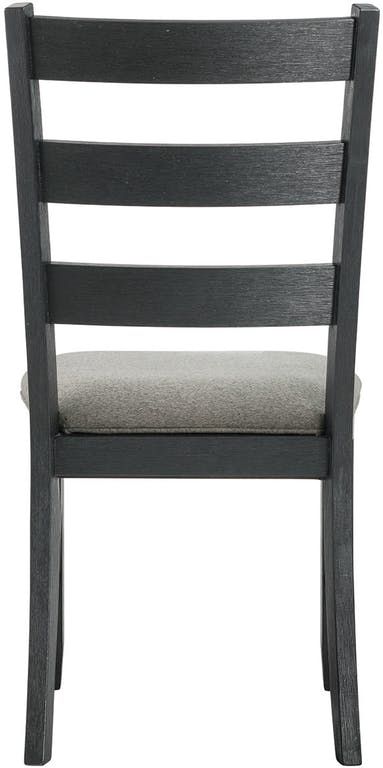 Elements International Martin 5-Piece Black/Gray Dining Set-3