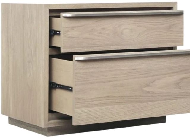 Modus Furniture One Coastal Bisque Nightstand with USB Charging-3