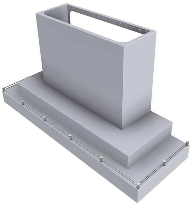 Vent-A-Hood® 60" White Contemporary Wall Mount Range Hood-1