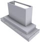 Vent-A-Hood® 60" White Contemporary Wall Mount Range Hood-1
