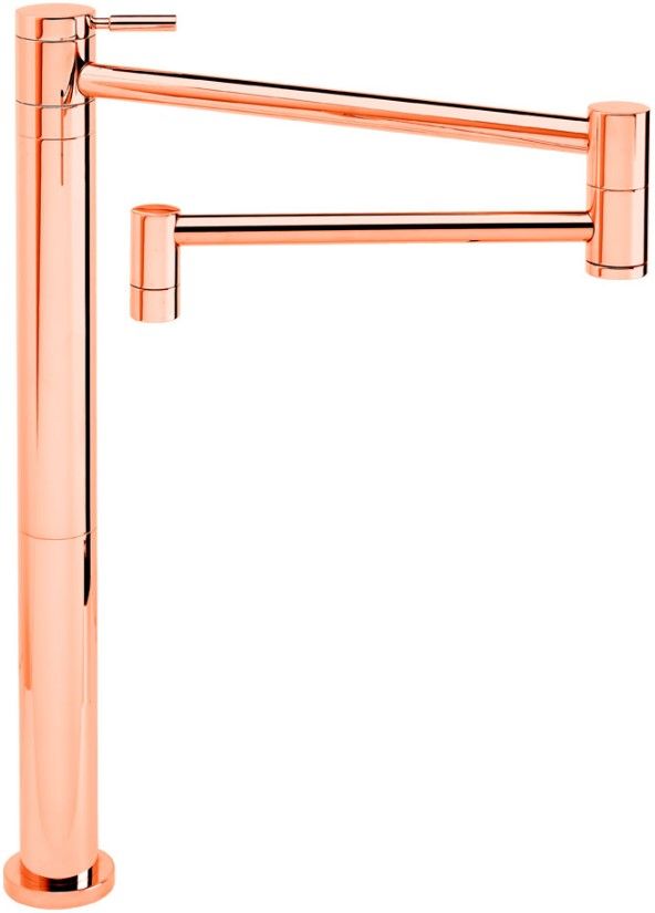 Waterstone™ Contemporary Polished Copper Counter Mounted Pot Filler