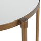 Olliix by Martha Stewart Antique Bronze Lia Oval Accent Table-4